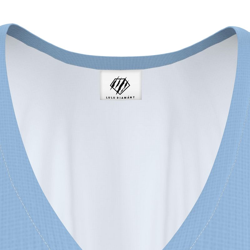 Baby Blue Lounge Gown