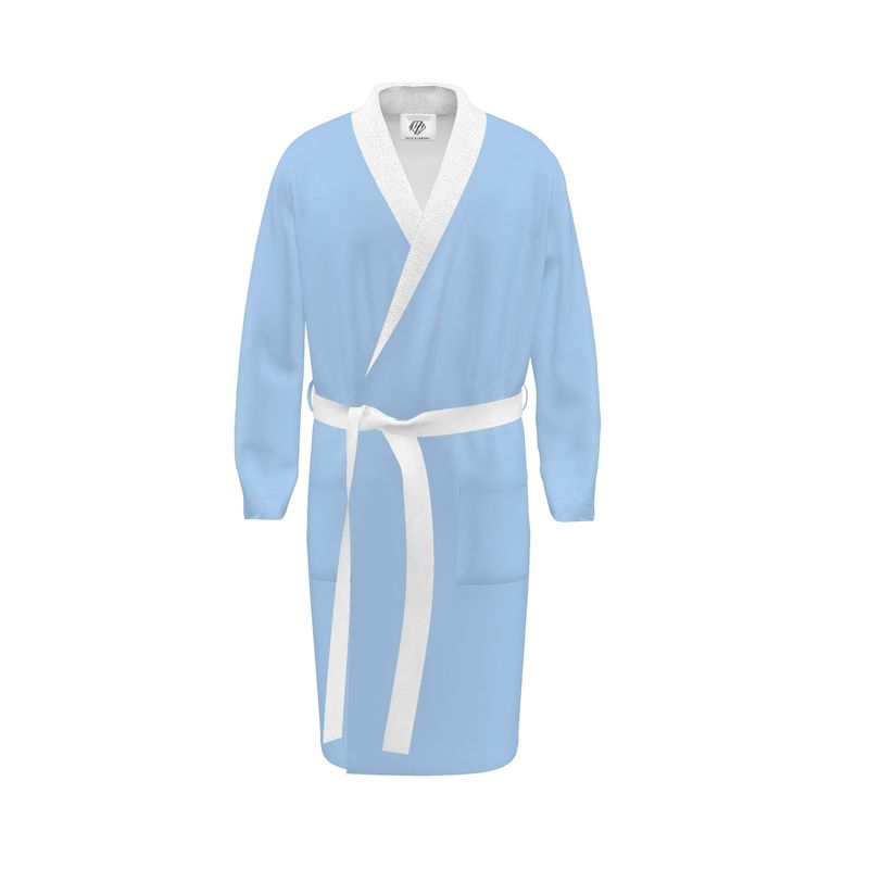 Baby Blue Terry Cloth Robe