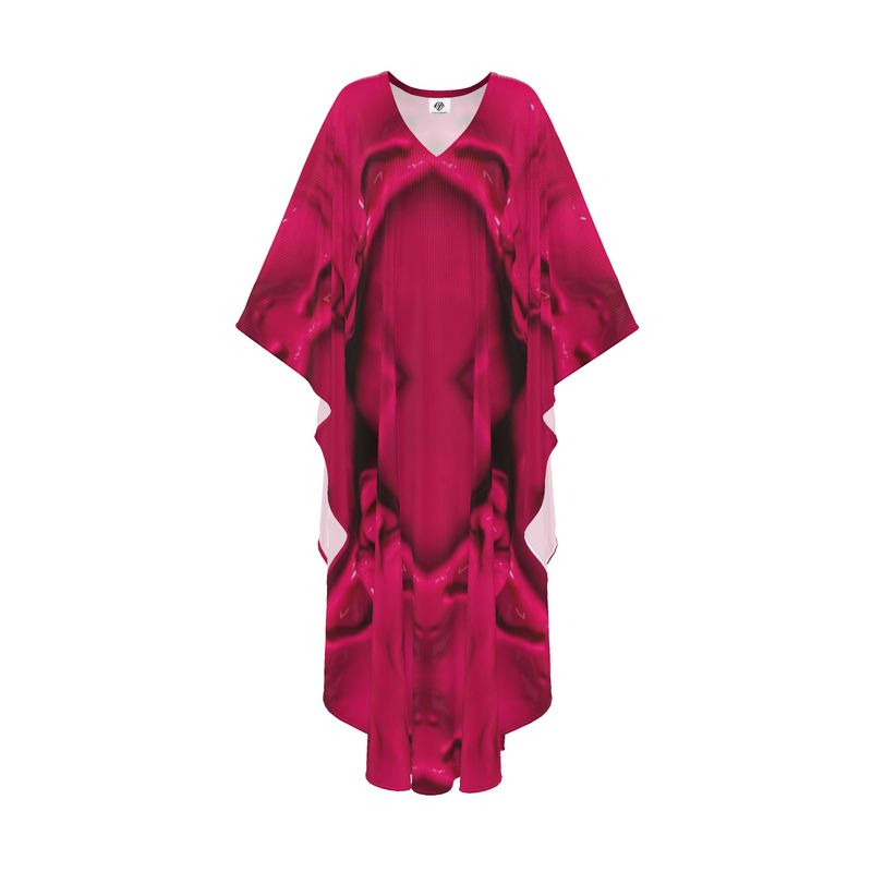 Magenta Melt Lounge Gown