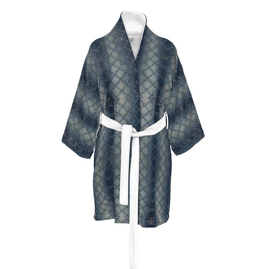 Demin Silk Kimono