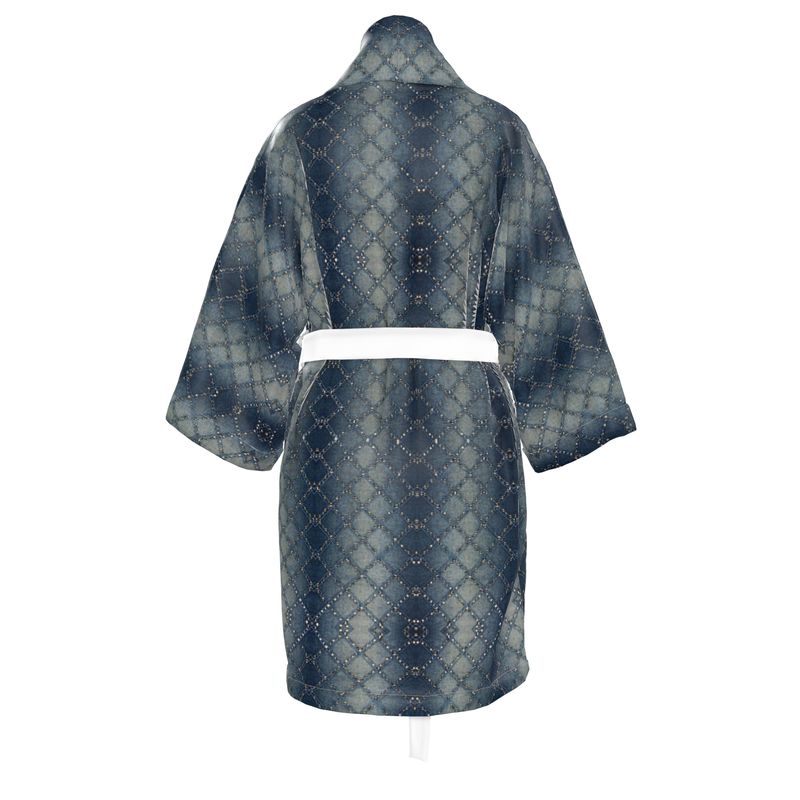 Demin Silk Kimono
