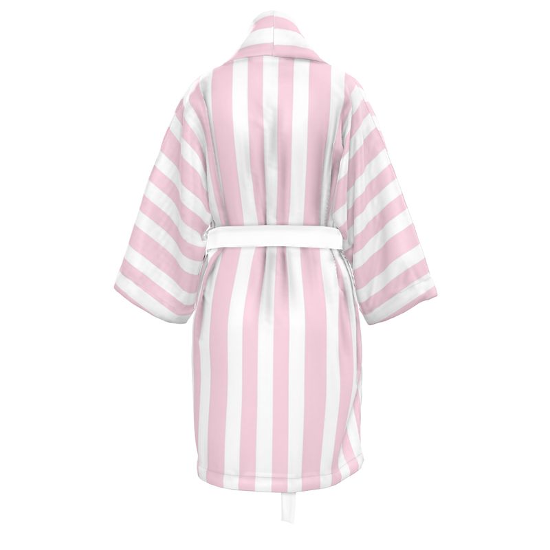 Pink Striped Kimono