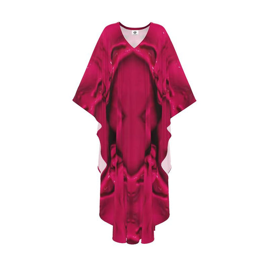 Magenta Melt Lounge Gown