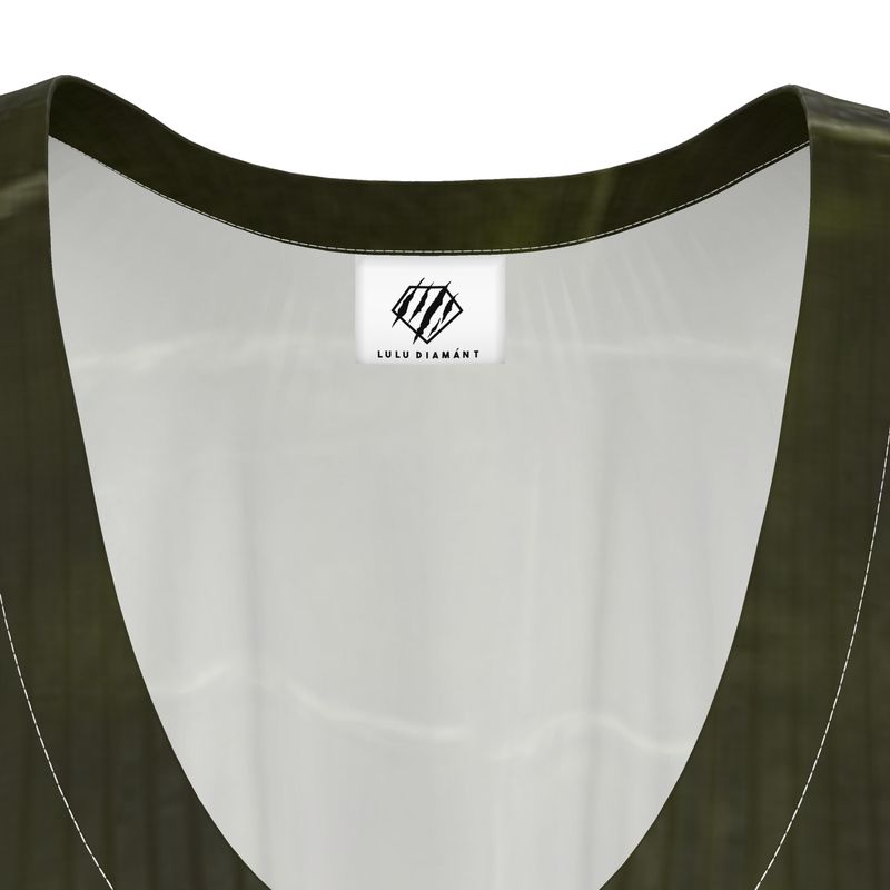 Crocodile "lounge gown"